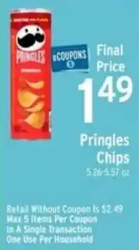 Brookshire's Pringles Chips offer