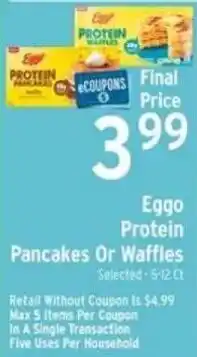 Brookshire's Eggo Protein Pancakes Or Waffles offer