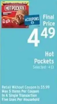 Brookshire's Hot Pockets offer