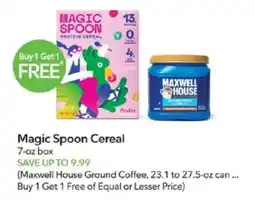 Publix Magic Spoon Cereal offer