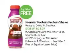 Publix Premier Protein Protein Shake offer