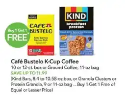 Publix Café Bustelo K-Cup Coffee offer