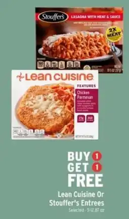 Brookshire's Lean Cuisine Or Stouffer's Entrees offer