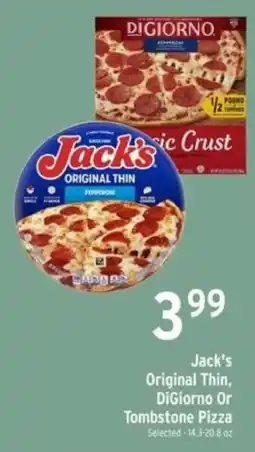 Brookshire's Jack's Original Thin, DiGiorno Or Tombstone Pizza offer