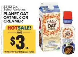 Food Lion Planet oat oatmilk or creamer offer