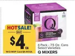 Food Lion Q Mixers offer