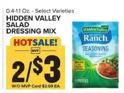 Food Lion Hidden Valley Salad Dressing Mix offer