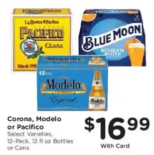 Corona, Modelo or Pacifico
