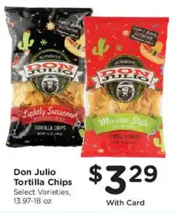 Smith's Don Julio Tortilla Chips offer