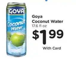 Smith's Goya coconut water offer