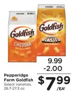 Kroger Pepperidge Farm Goldfish offer