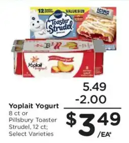 Kroger Yoplait Yogurt or Pillsbury Toaster Strudel offer