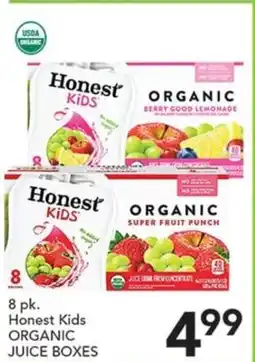 Pete's Fresh Market Honest Kids Organic Juice Boxes offer