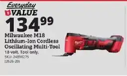 Rural King Milwaukee M18 Lithium-Ion Cordless Oscillating Multi-Tool offer