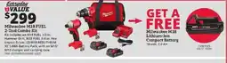Rural King Milwaukee M18 FUEL 2-Tool Combo Kit offer