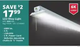 Rural King Led Shop Light offer