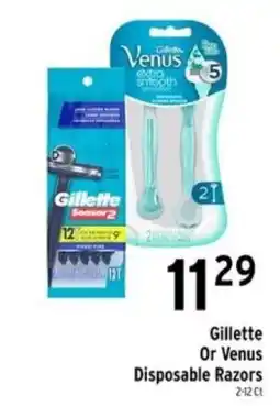 Brookshire's Gillette Or Venus Disposable Razors offer