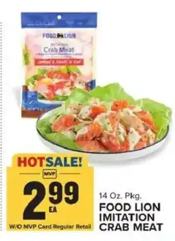 Food Lion Food Lion Imitation Crab Meat offer