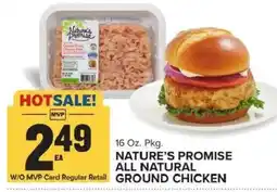 Food Lion Nature's Promise All Natural Ground Chicken offer