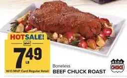 Food Lion Mvp boneless beef chuck roast offer
