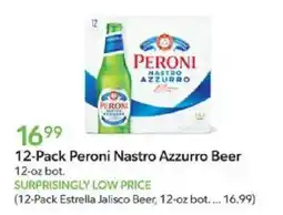 Publix Peroni Nastro Azzurro Beer offer