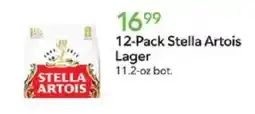 Publix Stella Artois Lager offer