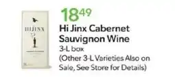 Publix Hi Jinx Cabernet Sauvignon Wine offer