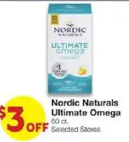 United Supermarkets Nordic Naturals Ultimate Omega offer