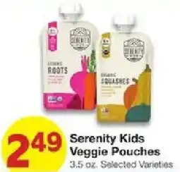 United Supermarkets Serenity Kids Veggie Pouches offer
