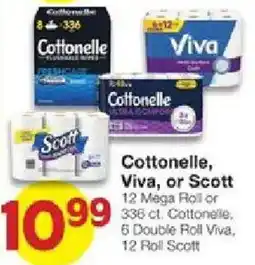 United Supermarkets Cottonelle, Viva, or Scott offer