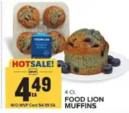 Food Lion Food Lion muffins offer