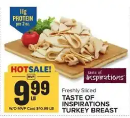 Food Lion Taste of Inspirations turkey breast offer