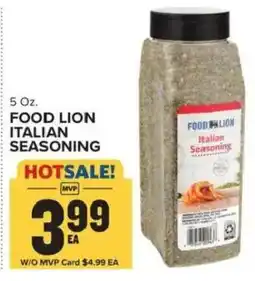 Food Lion Food Lion Italian Seasoning offer