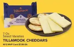 Food Lion Tillamook cheddars offer
