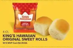 Food Lion King's Hawaiian original sweet rolls offer