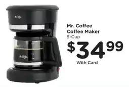 Dillons Mr. Coffee coffee maker offer