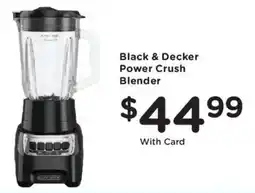 Dillons Black & Decker Power Crush Blender offer