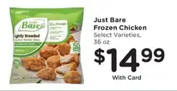 Dillons Just Bare Frozen Chicken offer