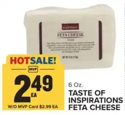 Food Lion Taste of Inspirations Feta Cheese offer