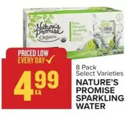 Food Lion Nature's Promise Sparkling Water offer