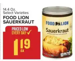 Food Lion Food Lion sauerkraut offer