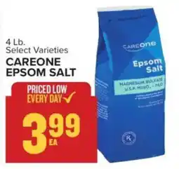 Food Lion Careone epsom salt offer