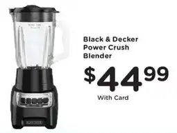 Fry's Black & Decker Power Crush Blender offer
