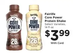 Fry's Fairlife Core Power Protein Shake offer