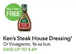 Publix Ken's Steak House Dressing offer