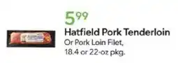 Publix Hatfield pork tenderloin offer