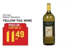 Food Lion Yellow Tail Wine offer