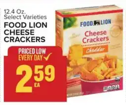 Food Lion Food Lion cheese crackers offer