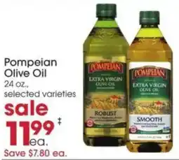 Giant Eagle Pompeian olive oil offer