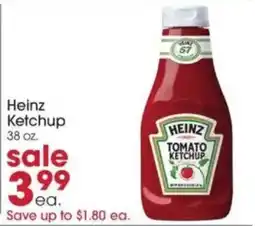 Giant Eagle Heinz ketchup offer